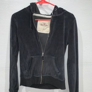 Hollister black jacket